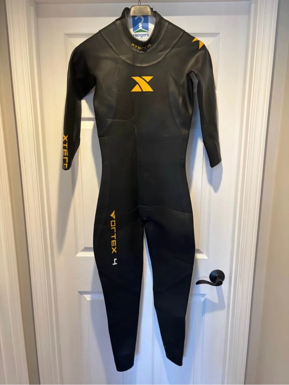 XTERRA Men’s Black & Yellow Full-Body Swim Wetsuit